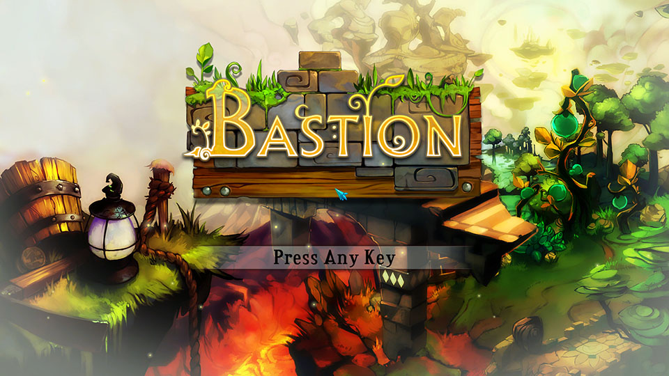 Bastion Title Screen